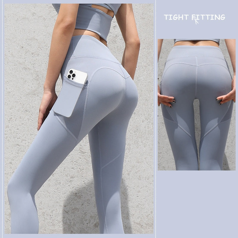 Women's High-Waist Push-Up Leggings for Fashionable - kenchinsmart