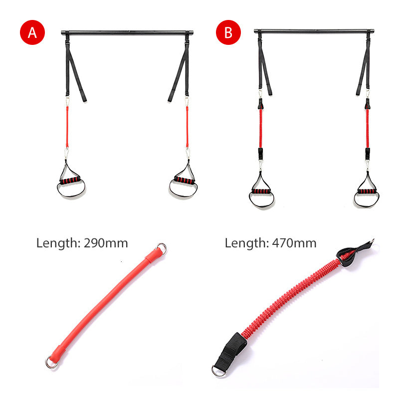 Bar Workout Trainer with Resistance Bands - kenchinsmart