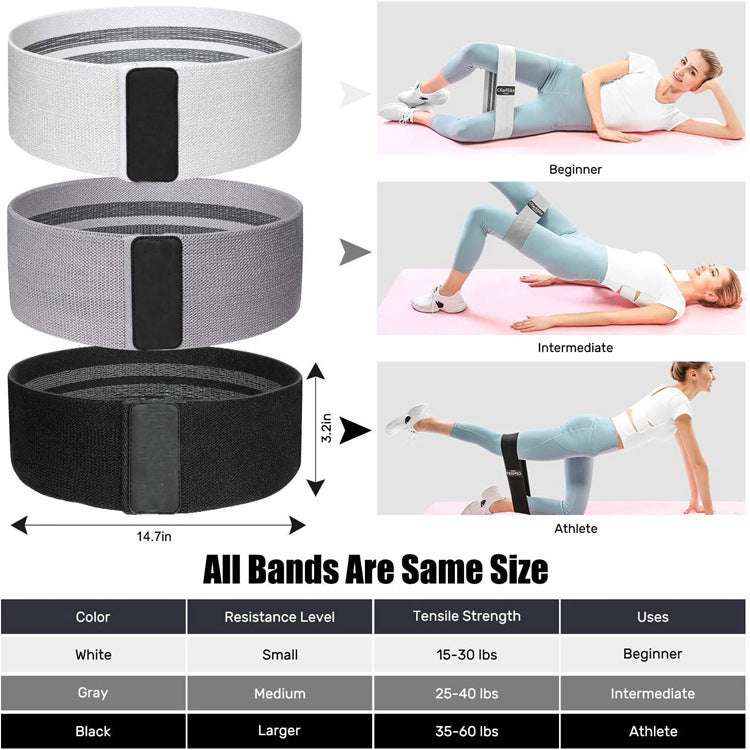 Fitness Equipment Elastic Hip Band - kenchinsmart