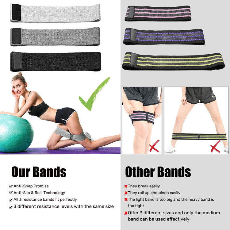 Fitness Equipment Elastic Hip Band - kenchinsmart