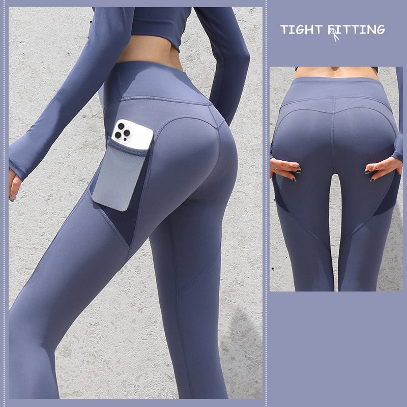 Women's High-Waist Push-Up Leggings for Fashionable - kenchinsmart