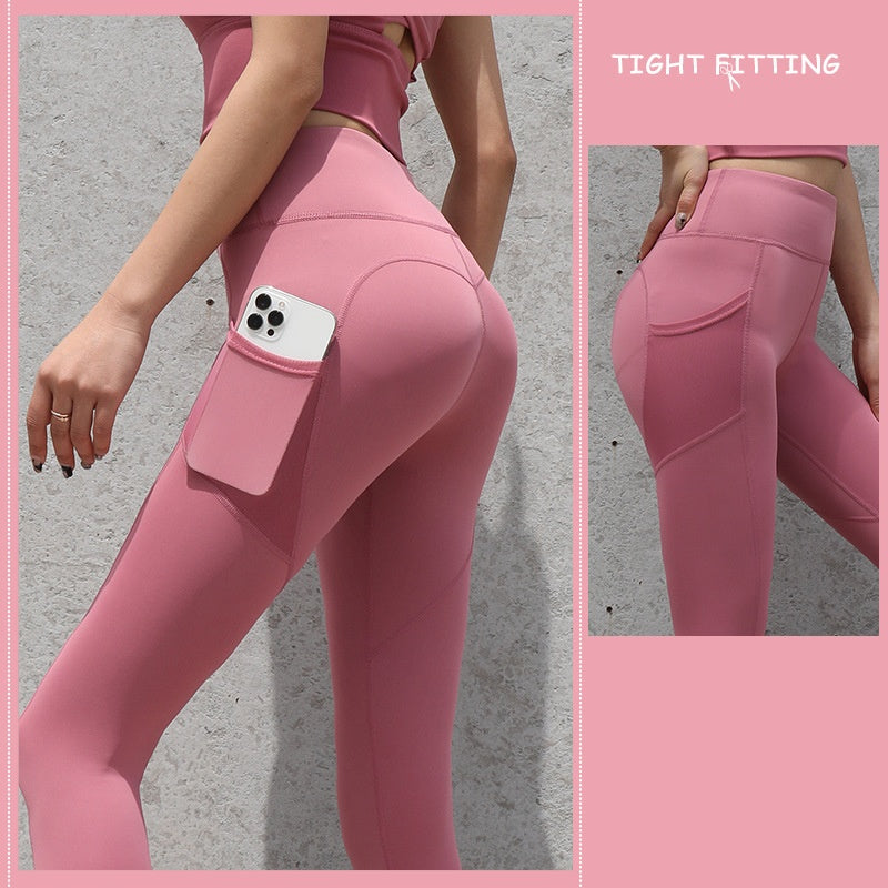 Women's High-Waist Push-Up Leggings for Fashionable - kenchinsmart